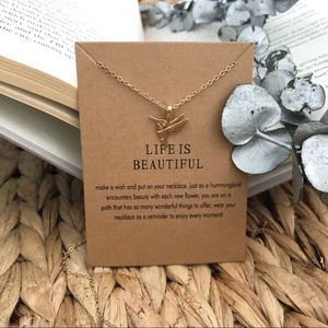 Life is Beautiful | Gold Necklace